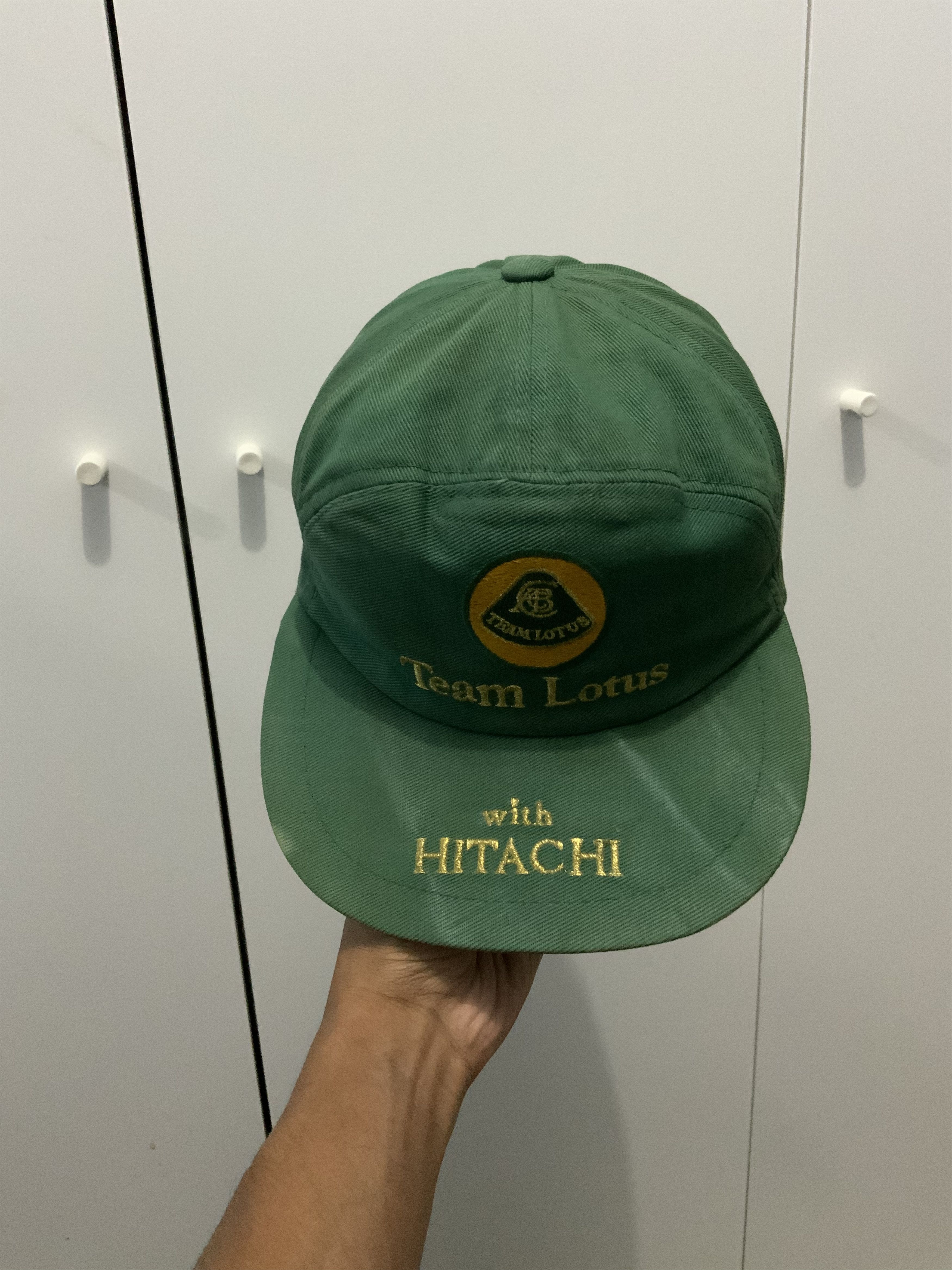 Vintage Vintage Team Lotus x Hitachi Brand Hat Size ONE SIZE - 7 Thumbnail