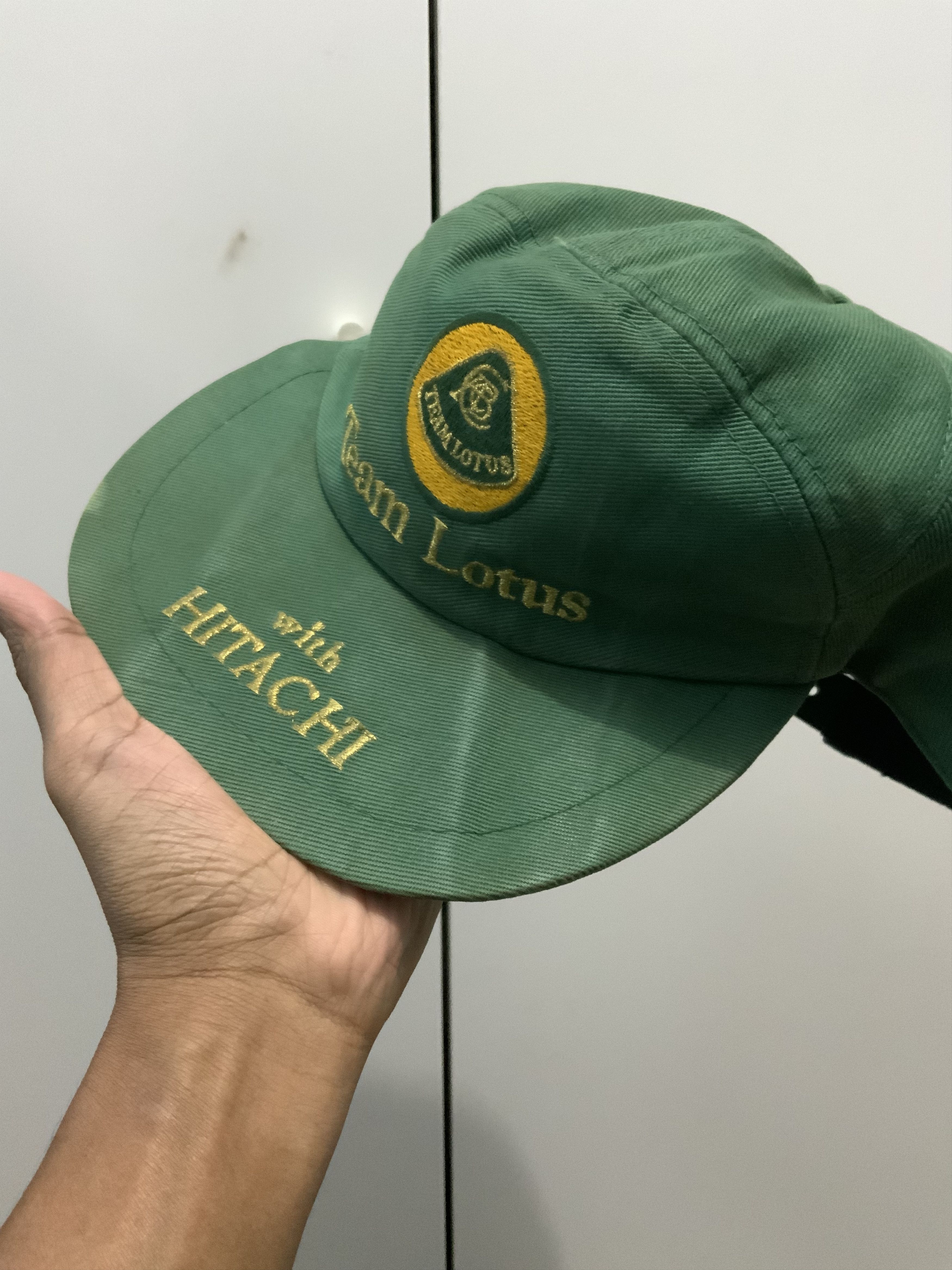 Vintage Vintage Team Lotus x Hitachi Brand Hat Size ONE SIZE - 14 Thumbnail