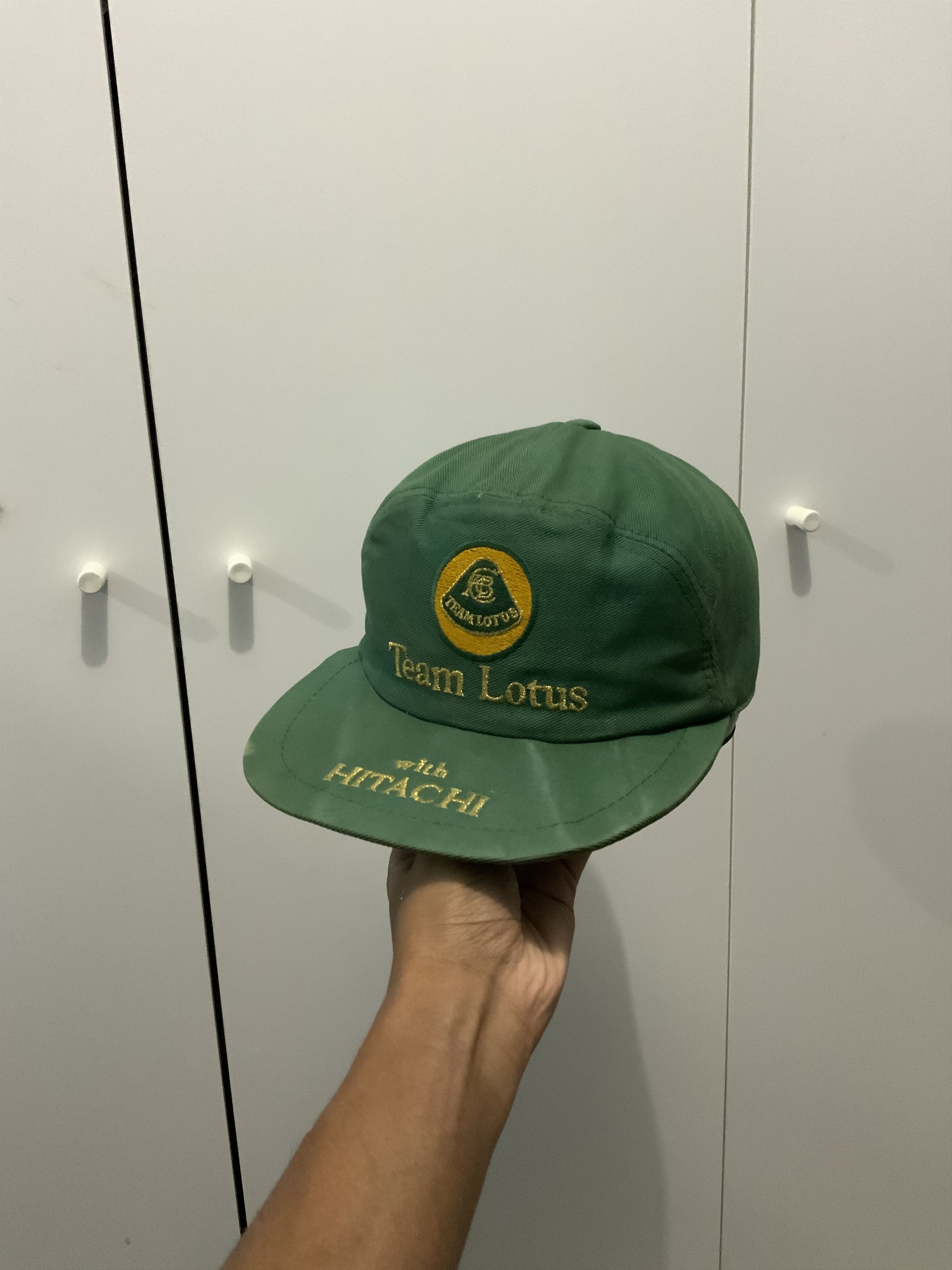 Vintage Vintage Team Lotus x Hitachi Brand Hat Size ONE SIZE - 2 Thumbnail