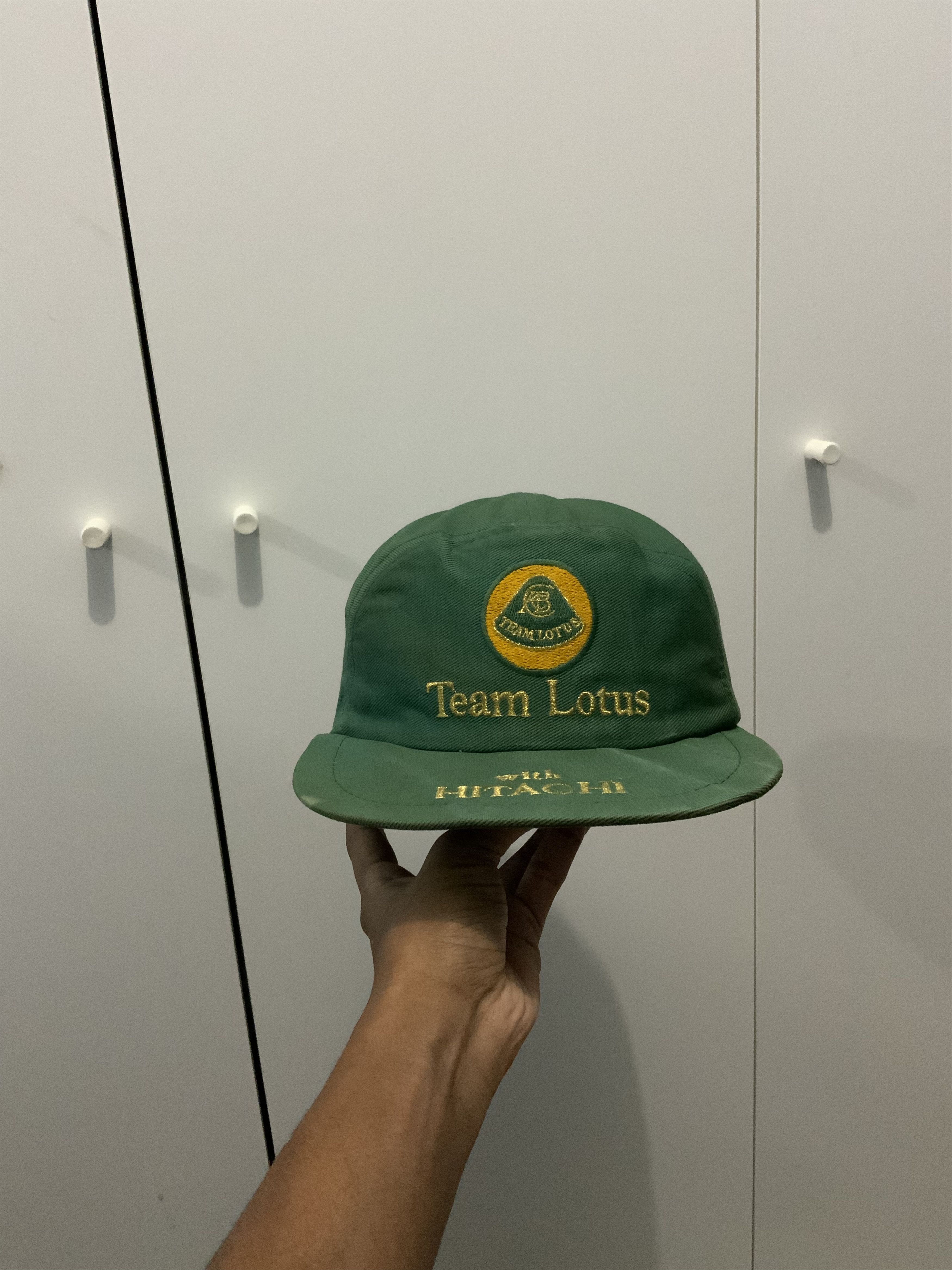 Vintage Vintage Team Lotus x Hitachi Brand Hat Size ONE SIZE - 1 Thumbnail