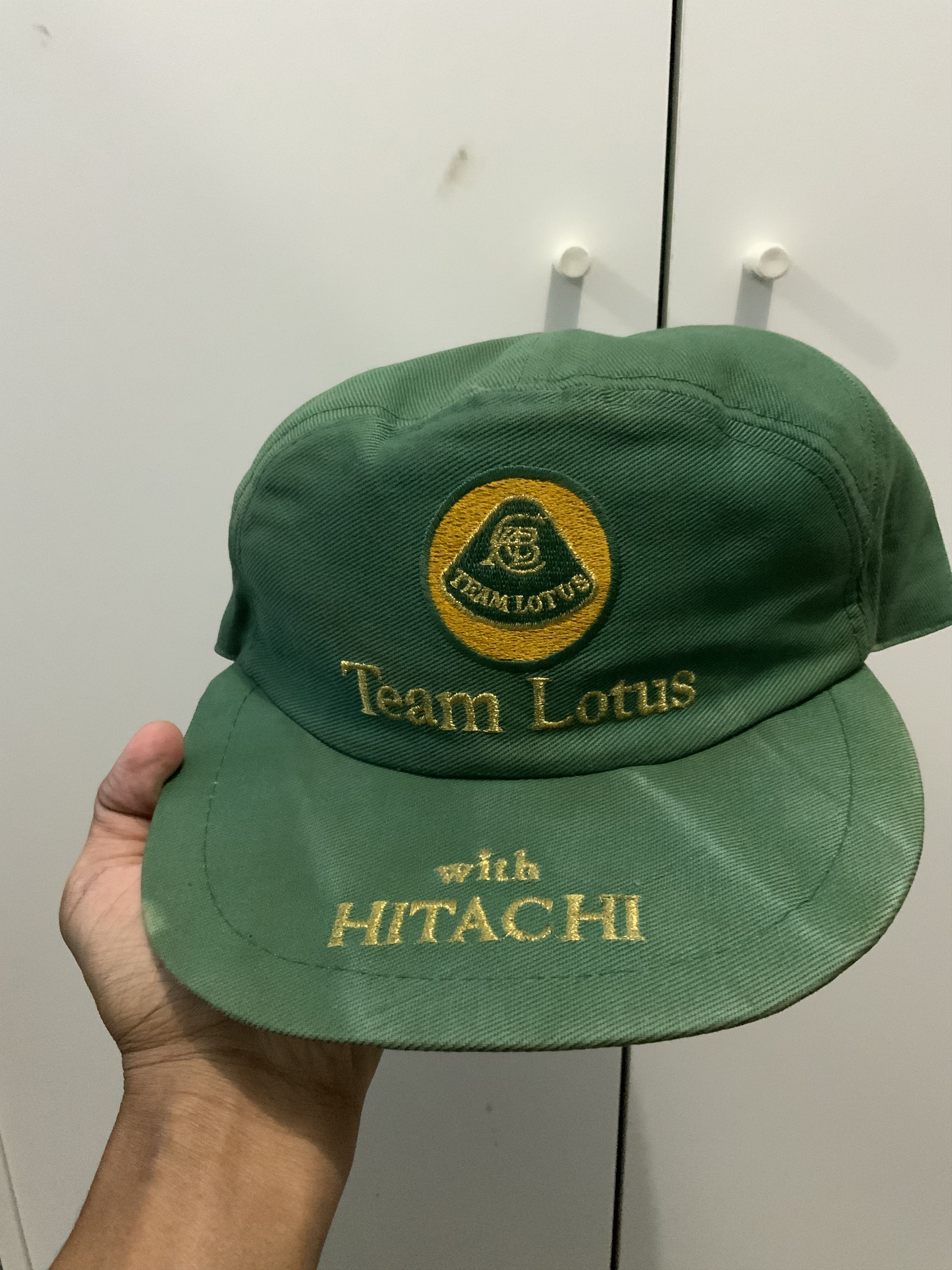 Vintage Vintage Team Lotus x Hitachi Brand Hat Size ONE SIZE - 16 Thumbnail