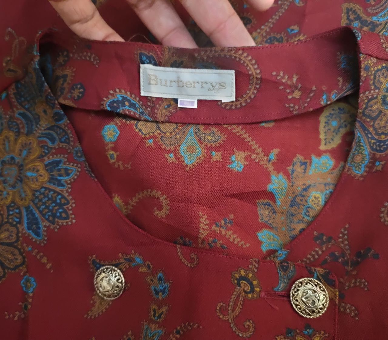 Burberry Vintage Burberrys Dress Size L / US 10 / IT 46 - 6 Thumbnail