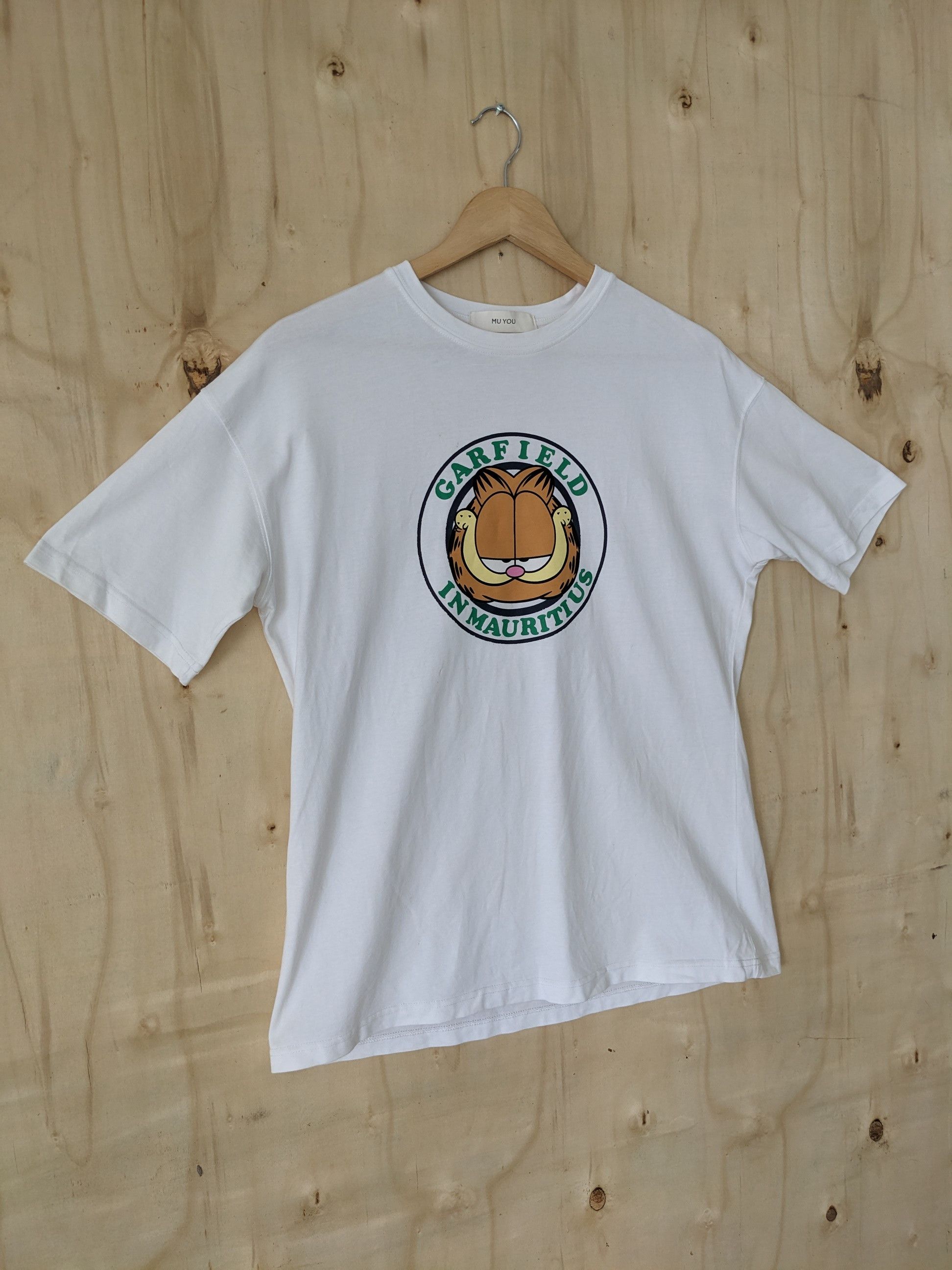 Other Garfield In Mauritius White T Shirt Women Size M / US 6-8 / IT 42-44 - 3 Thumbnail