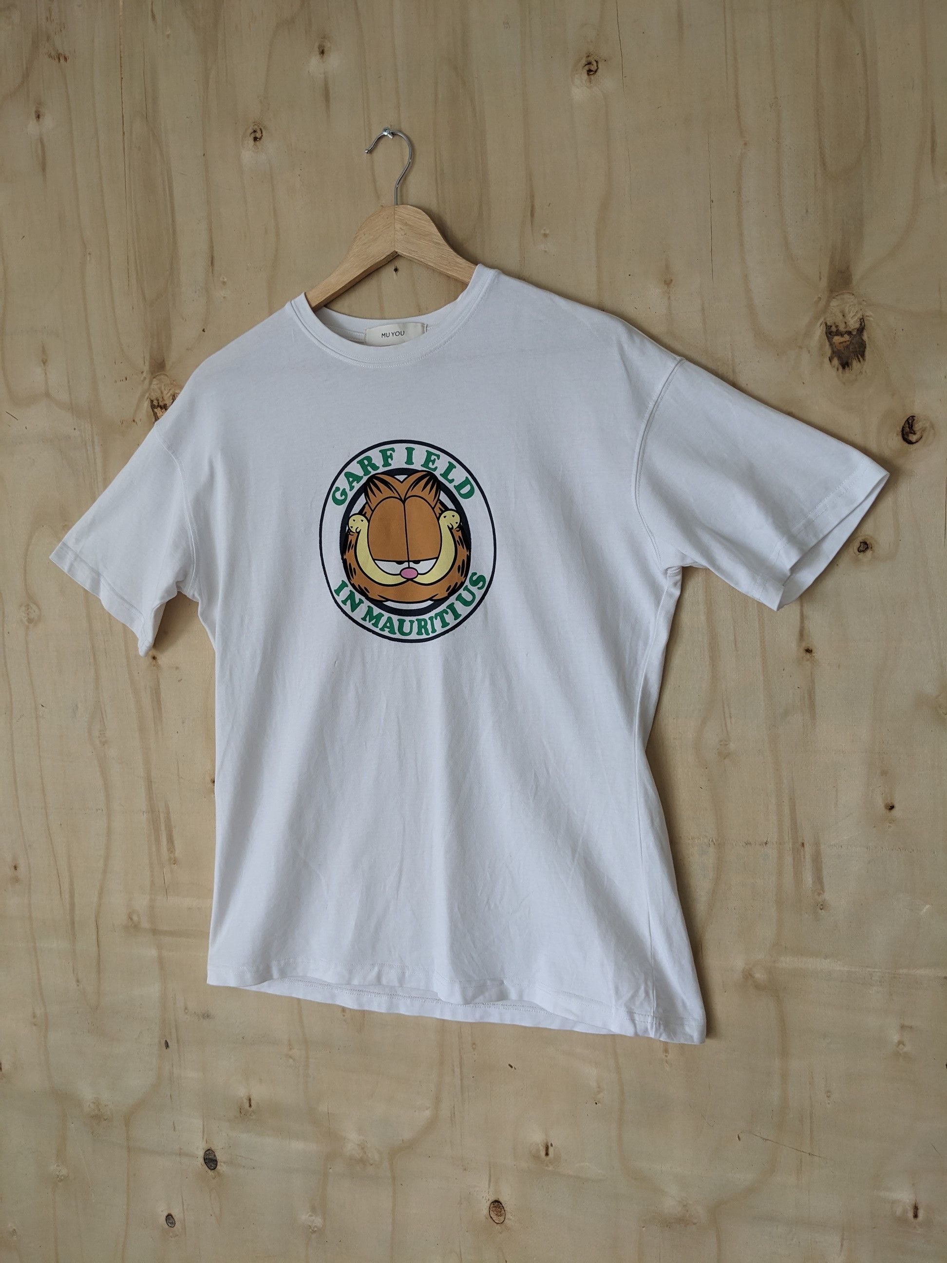 Other Garfield In Mauritius White T Shirt Women Size M / US 6-8 / IT 42-44 - 2 Thumbnail