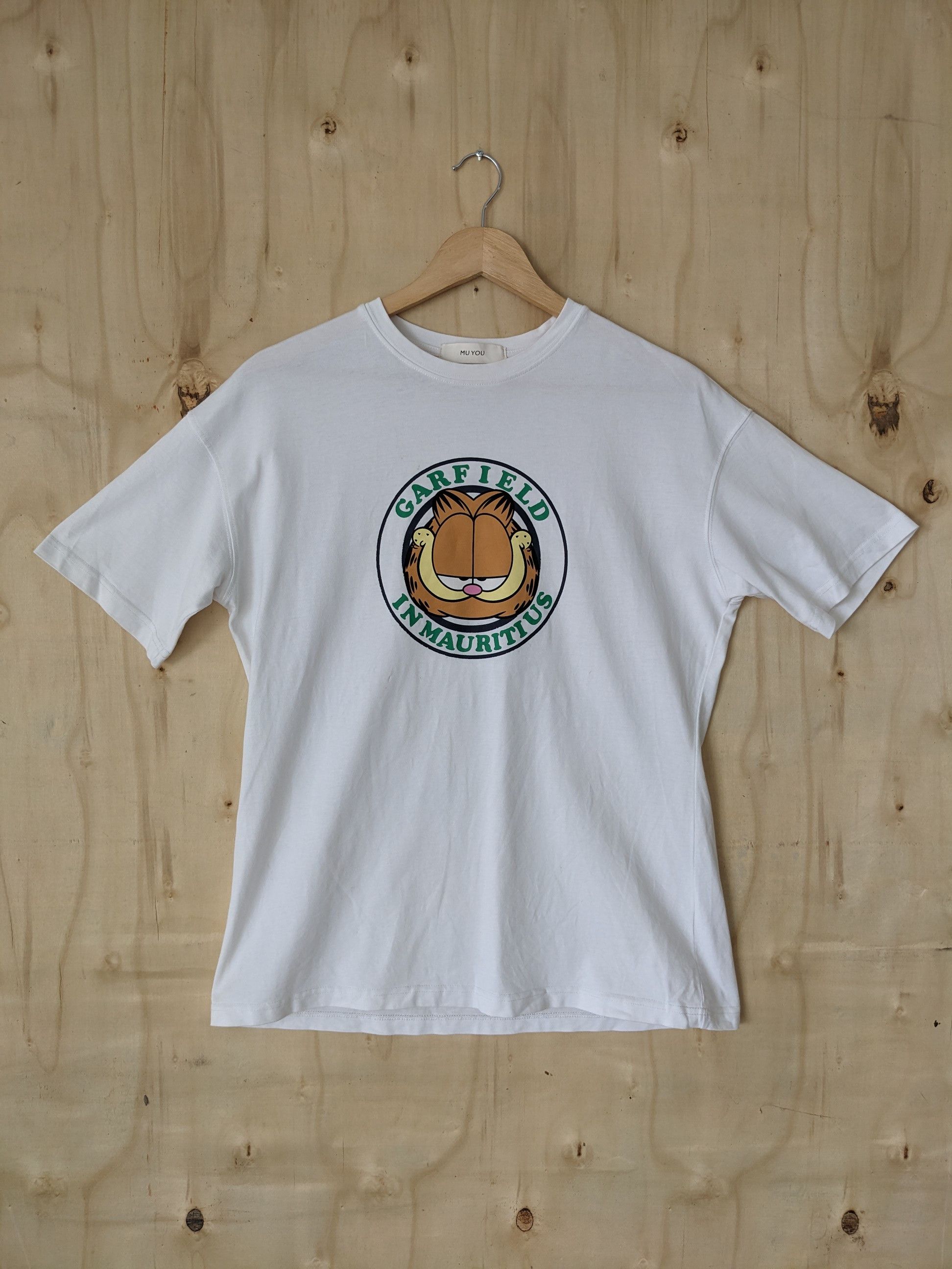 Other Garfield In Mauritius White T Shirt Women Size M / US 6-8 / IT 42-44 - 1 Thumbnail