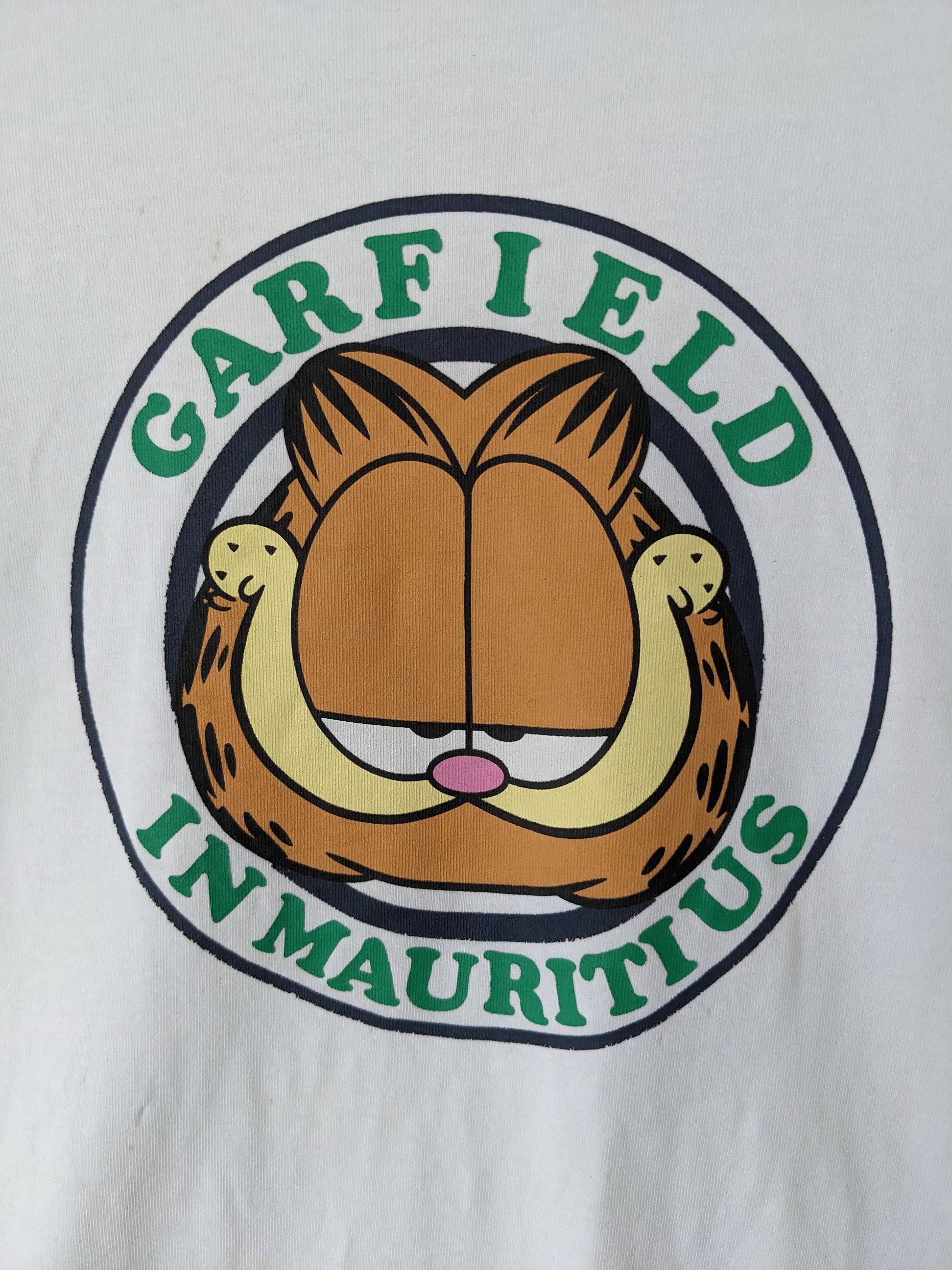 Other Garfield In Mauritius White T Shirt Women Size M / US 6-8 / IT 42-44 - 4 Thumbnail
