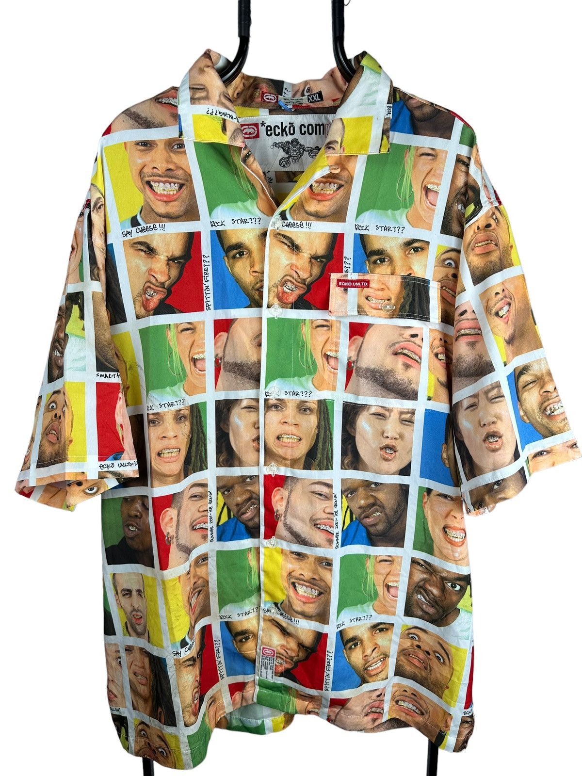 Ecko Unltd. × Hook-Ups × Marc Ecko Ecko Unltd. Complex vintage 2001 shirt Ice Grillin Shirt Size US XXL / EU 58 / 5 - 1 Thumbnail