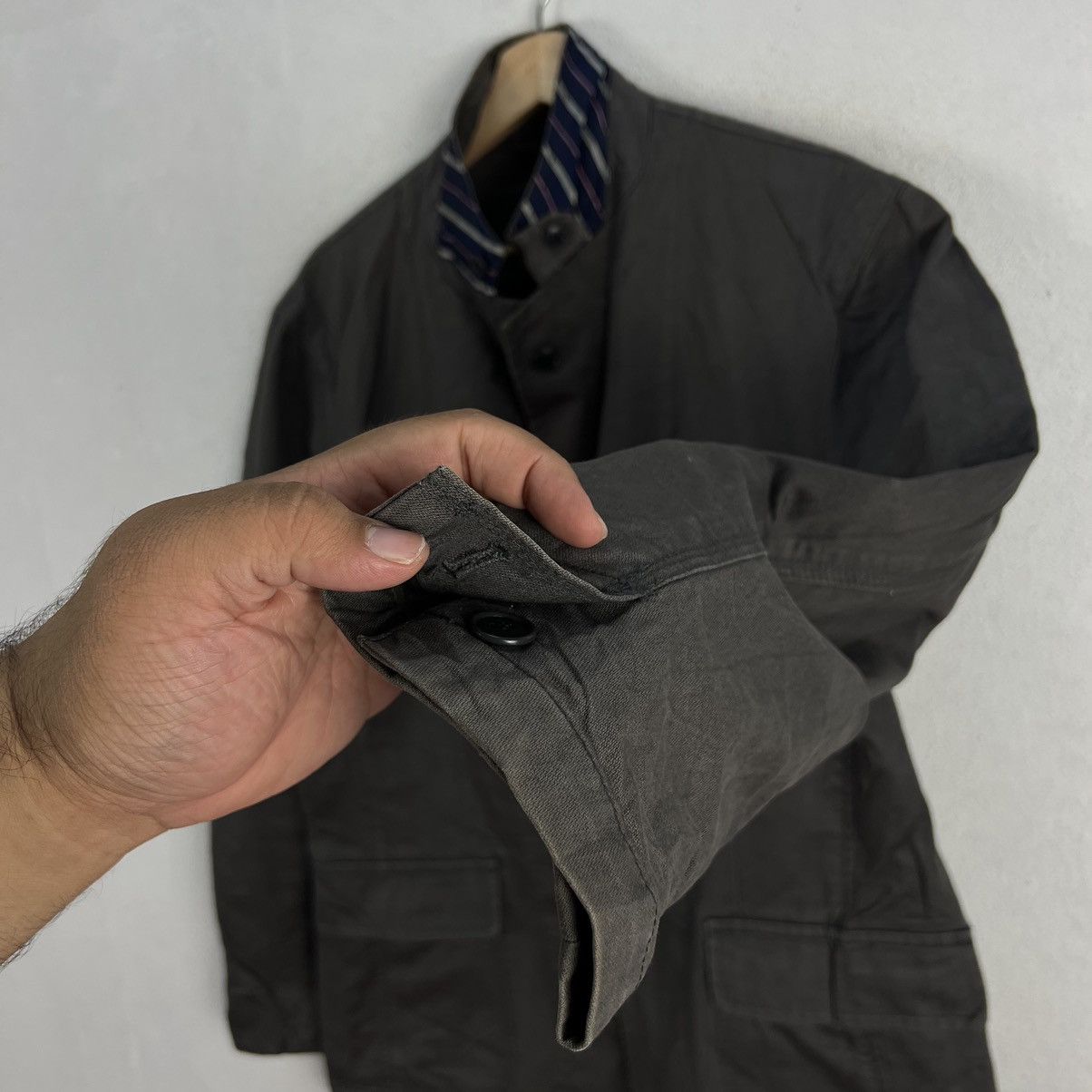 Japanese Brand VINTAGE HIKORY CHORE JACKET UNIQLO JAPAN Size US XL / EU 56 / 4 - 6 Thumbnail