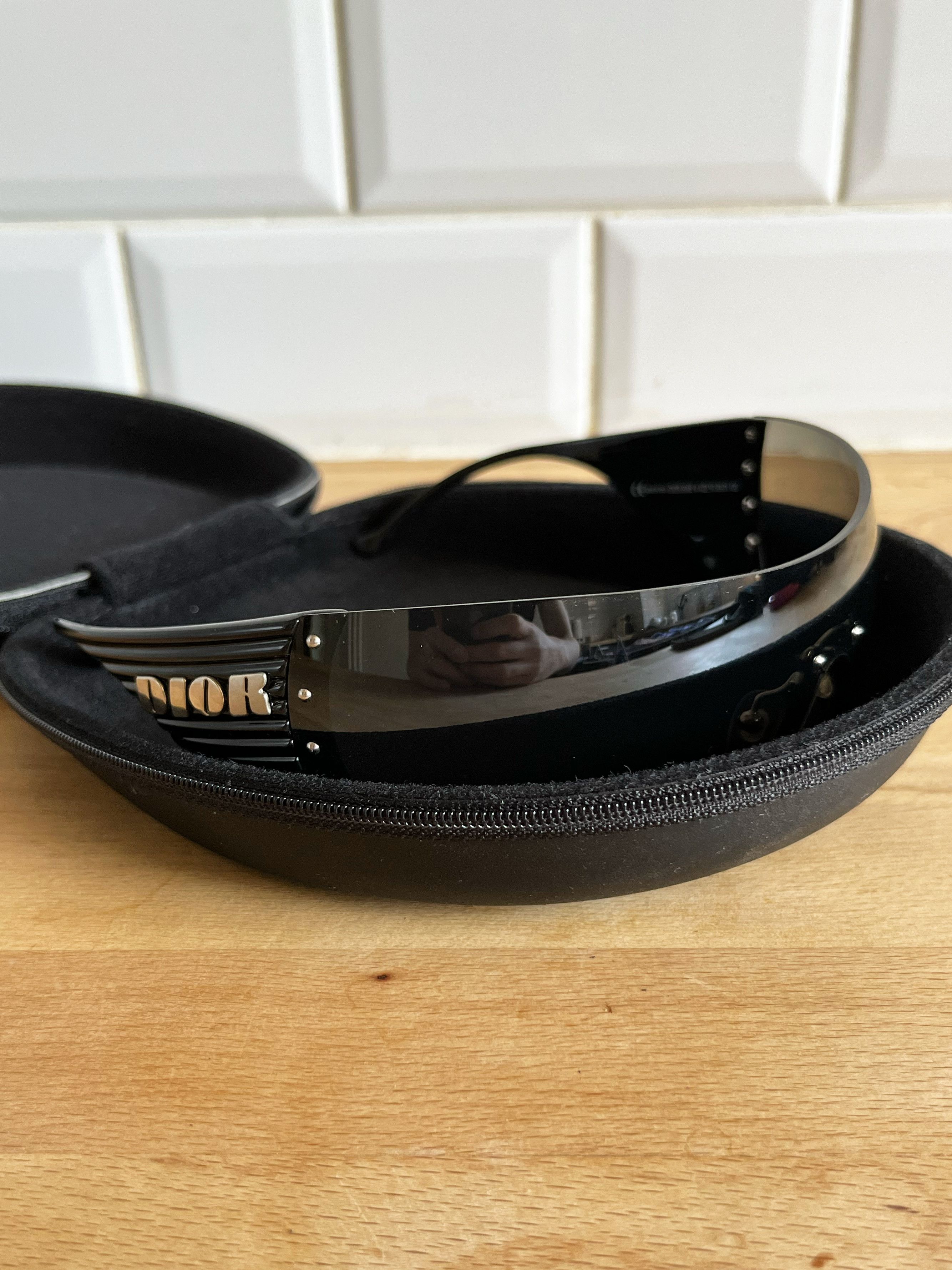 Christian Dior Monsieur × Dior × John Galliano Dior Bike 4 Sunglasses Size ONE SIZE - 8 Thumbnail