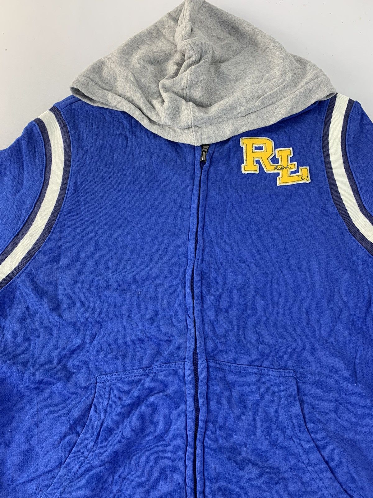 Polo Ralph Lauren Polo Ralph Lauren MCMLXVII Big Pony Logo Zip Up Hooded Size L / US 10 / IT 46 - 2 Thumbnail