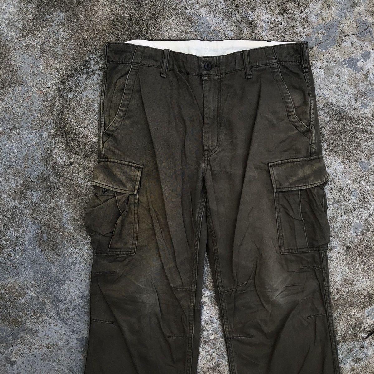 Japanese Brand CARGO PANTS MULTI BIKER DESIGN UNIQLO MILITARY COLLECTION Size US 34 / EU 50 - 2 Thumbnail
