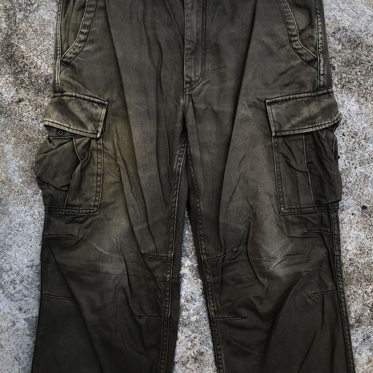 Japanese Brand CARGO PANTS MULTI BIKER DESIGN UNIQLO MILITARY COLLECTION Size US 34 / EU 50 - 3 Thumbnail