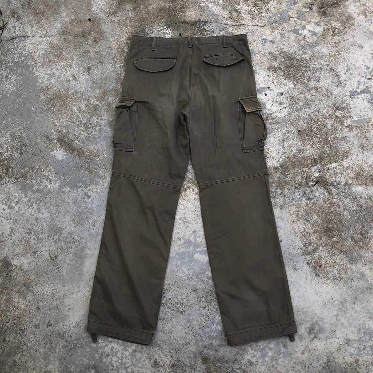 Japanese Brand CARGO PANTS MULTI BIKER DESIGN UNIQLO MILITARY COLLECTION Size US 34 / EU 50 - 4 Thumbnail