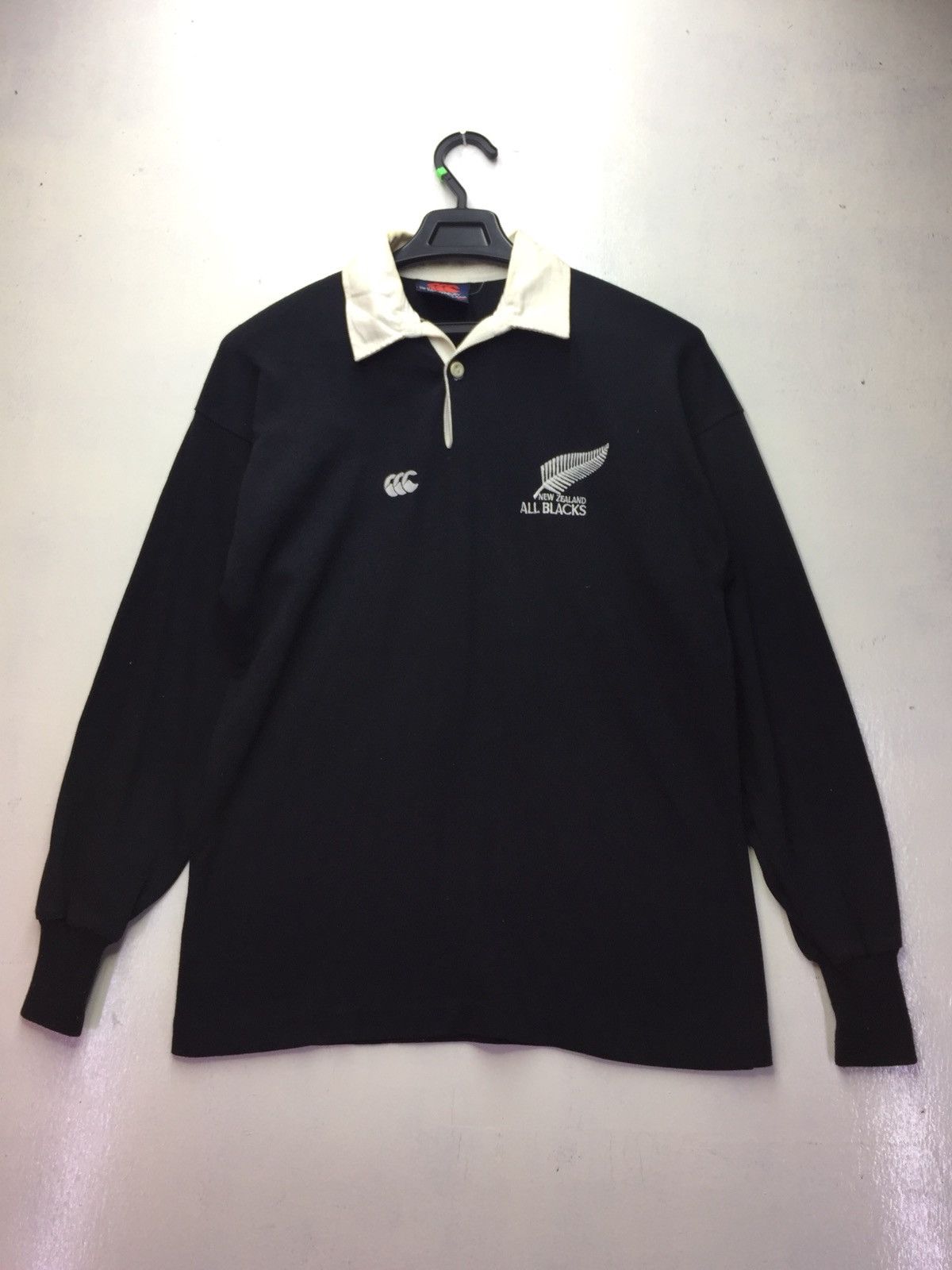 All Blacks Vintage 90s Canterbury New Zealand All Black Size US S / EU 44-46 / 1 - 1 Thumbnail