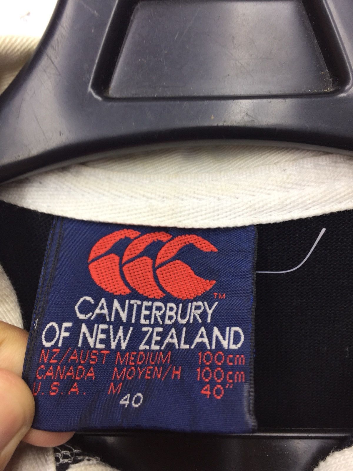 All Blacks Vintage 90s Canterbury New Zealand All Black Size US S / EU 44-46 / 1 - 5 Thumbnail