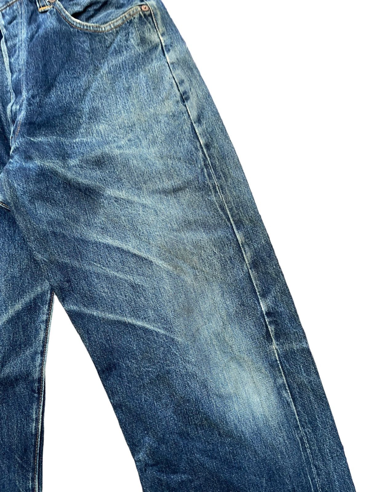 Vintage 2001 Levis Lot 501 XX E Selvedge Distresed Denim