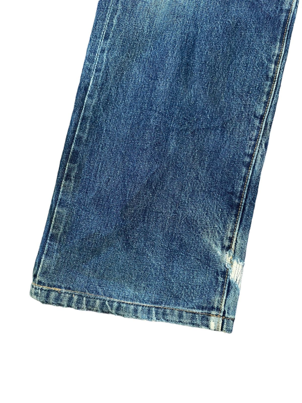 Vintage 2001 Levis Lot 501 XX E Selvedge Distresed Denim
