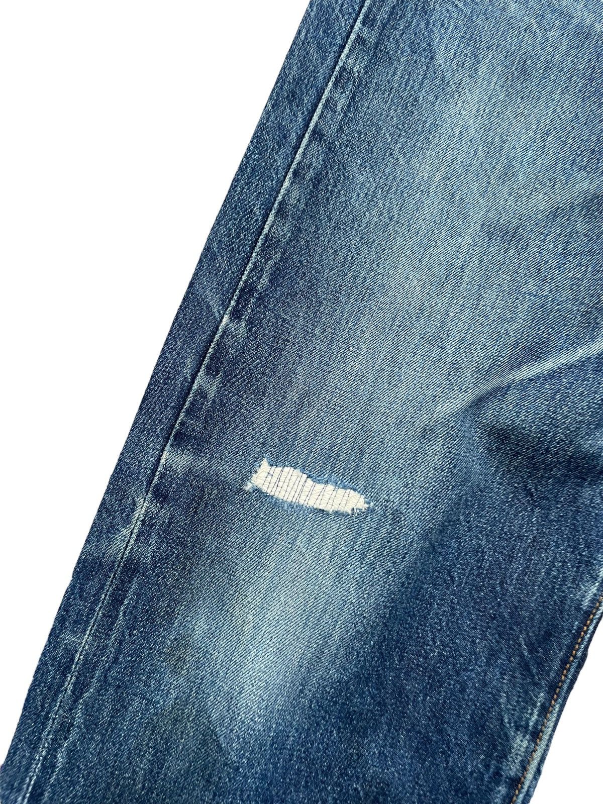 Vintage 2001 Levis Lot 501 XX E Selvedge Distresed Denim