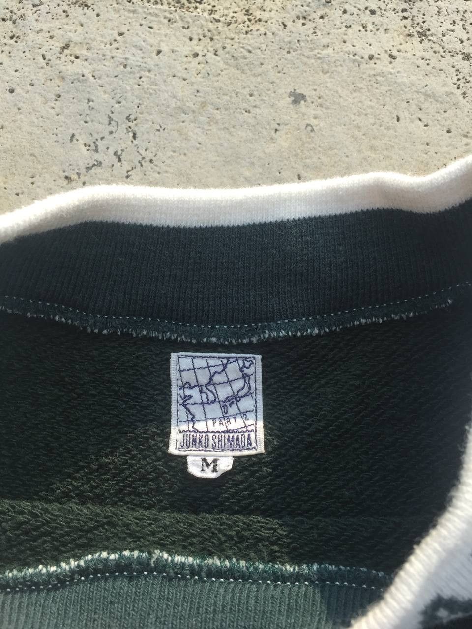 Junko Shimada Vintage Junko Shimada Pt 2 ribbed spellout sweatshirt Size US S / EU 44-46 / 1 - 4 Thumbnail