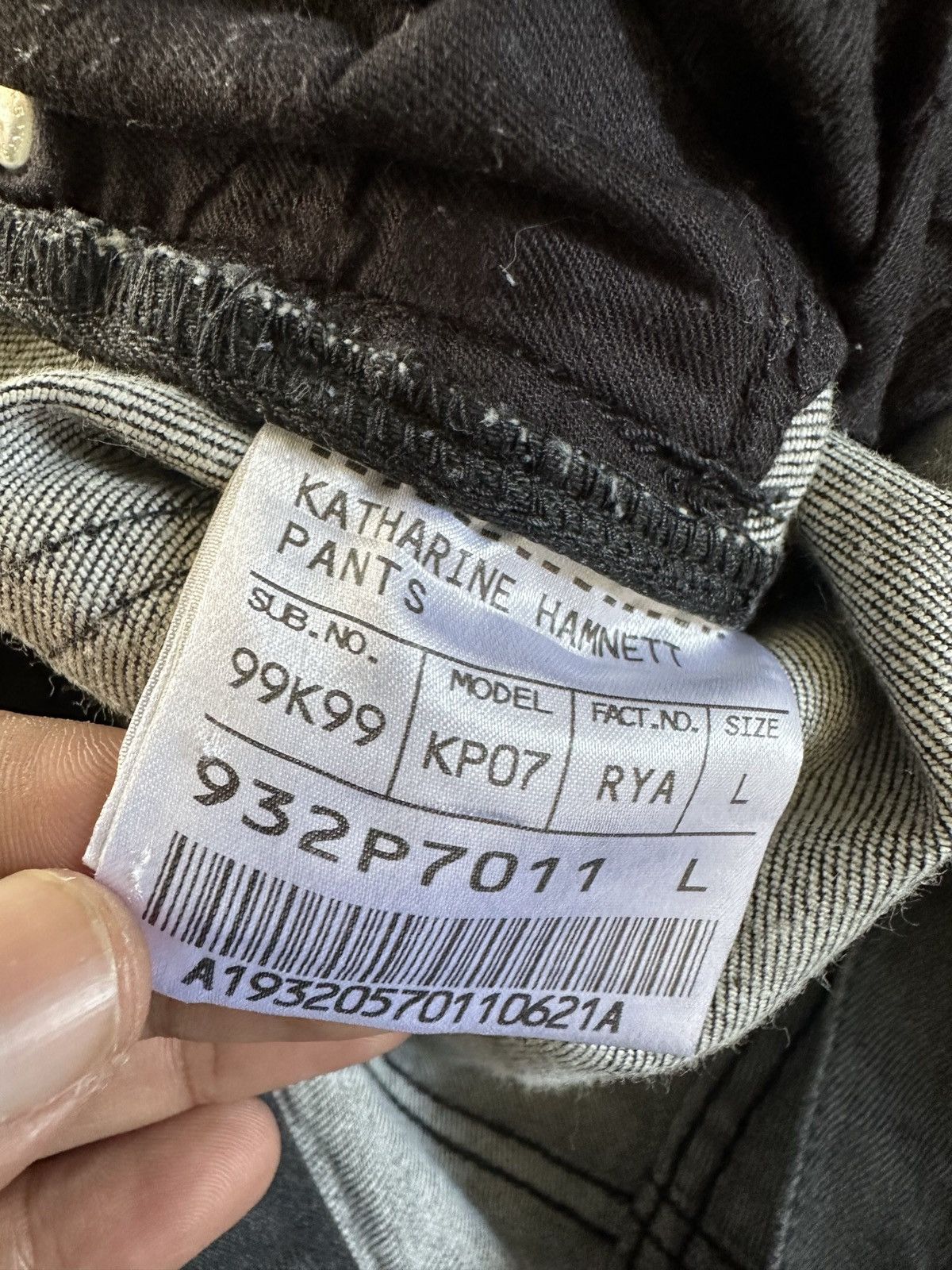 Katharine Hamnett London 2000s Katharine Hamnett London slim jeans Size US 31 - 10 Thumbnail
