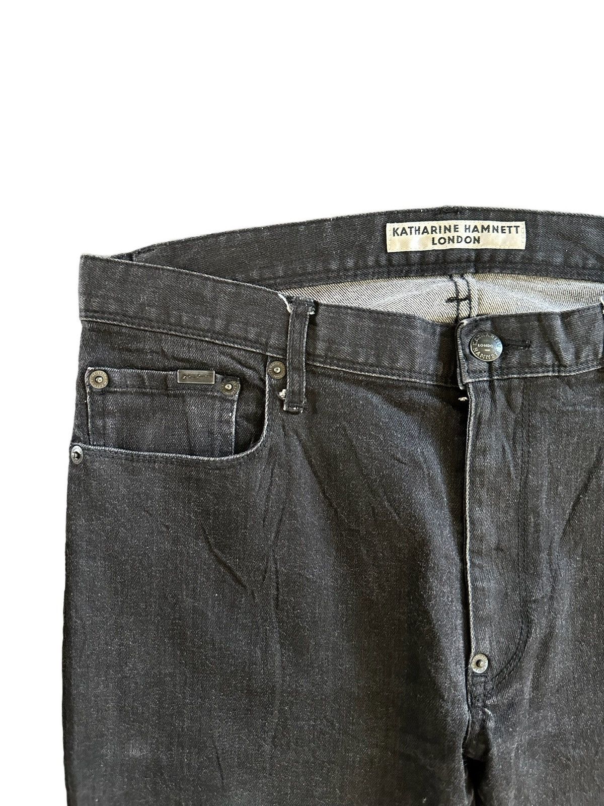 Katharine Hamnett London 2000s Katharine Hamnett London slim jeans Size US 31 - 5 Thumbnail