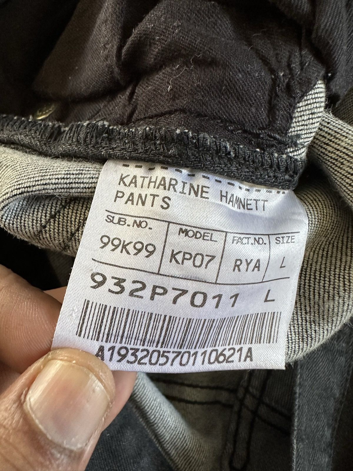 Katharine Hamnett London 2000s Katharine Hamnett London slim jeans Size US 31 - 12 Thumbnail