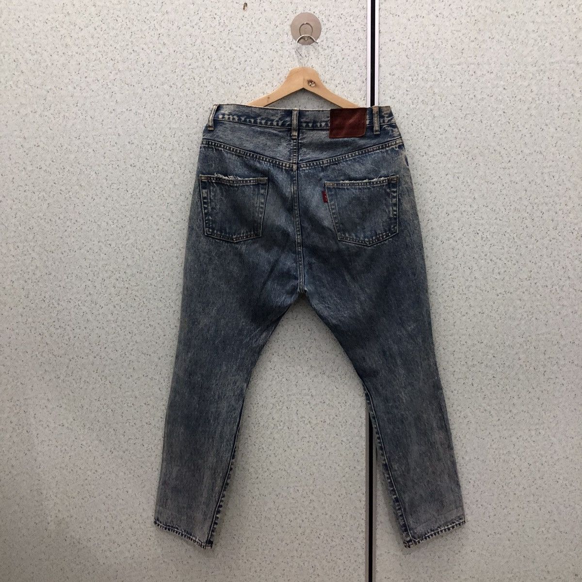 Japanese Brand SELVEDGE DISTRESSED DENIM JEANS JAPANESE BRAND Size US 32 / EU 48 - 10 Thumbnail