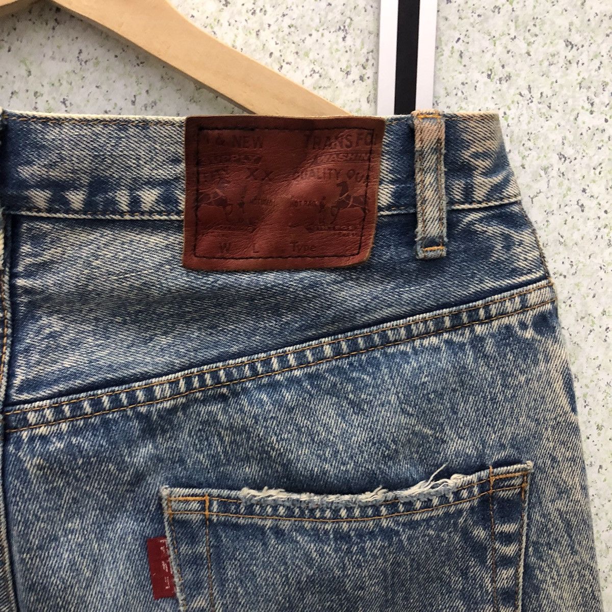 Japanese Brand SELVEDGE DISTRESSED DENIM JEANS JAPANESE BRAND Size US 32 / EU 48 - 12 Thumbnail
