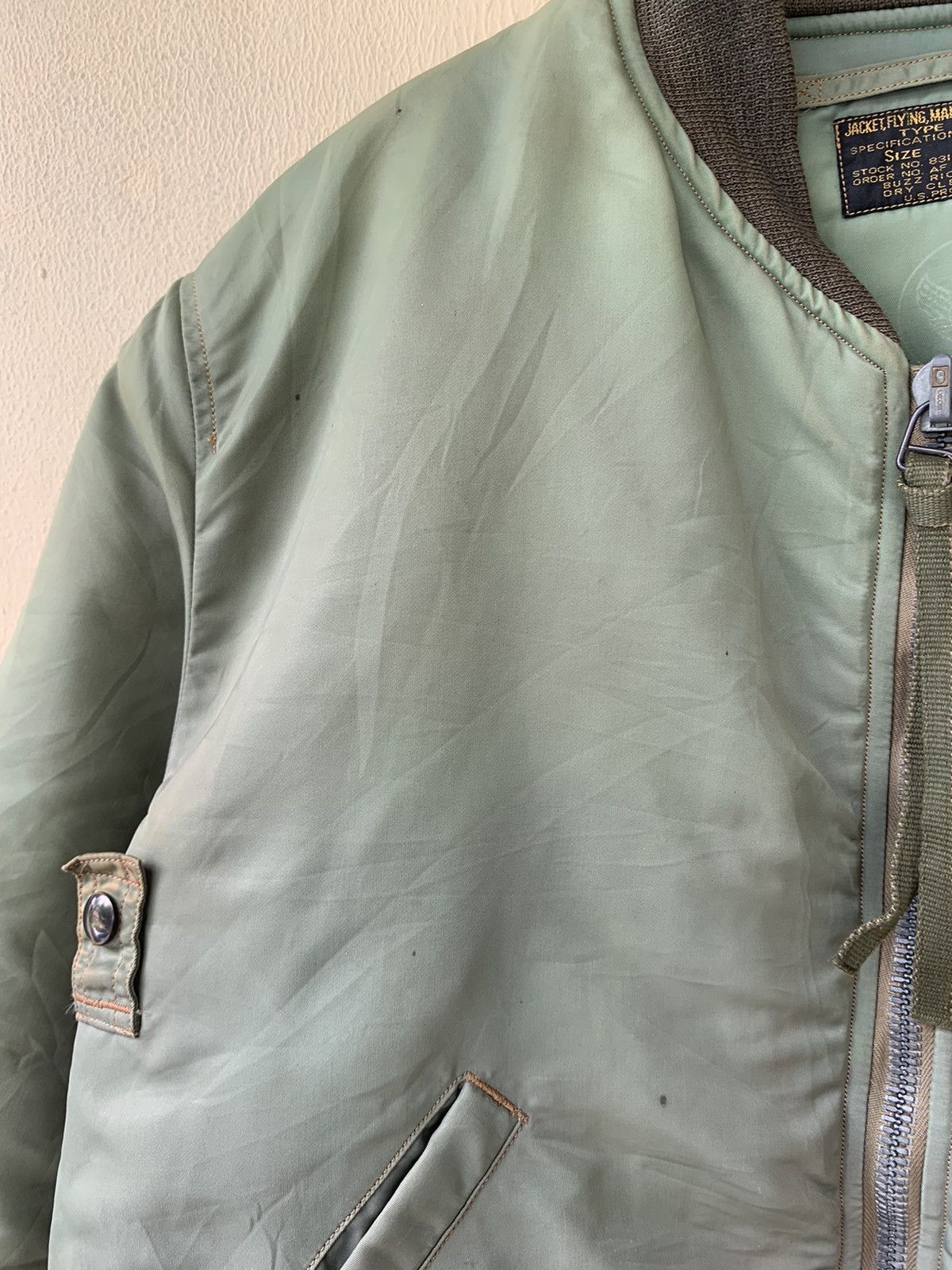 Buzz Rickson's Vintage 50s Reproduction MA-1 Buzz rickson Flight Jacket Size US L / EU 52-54 / 3 - 5 Thumbnail