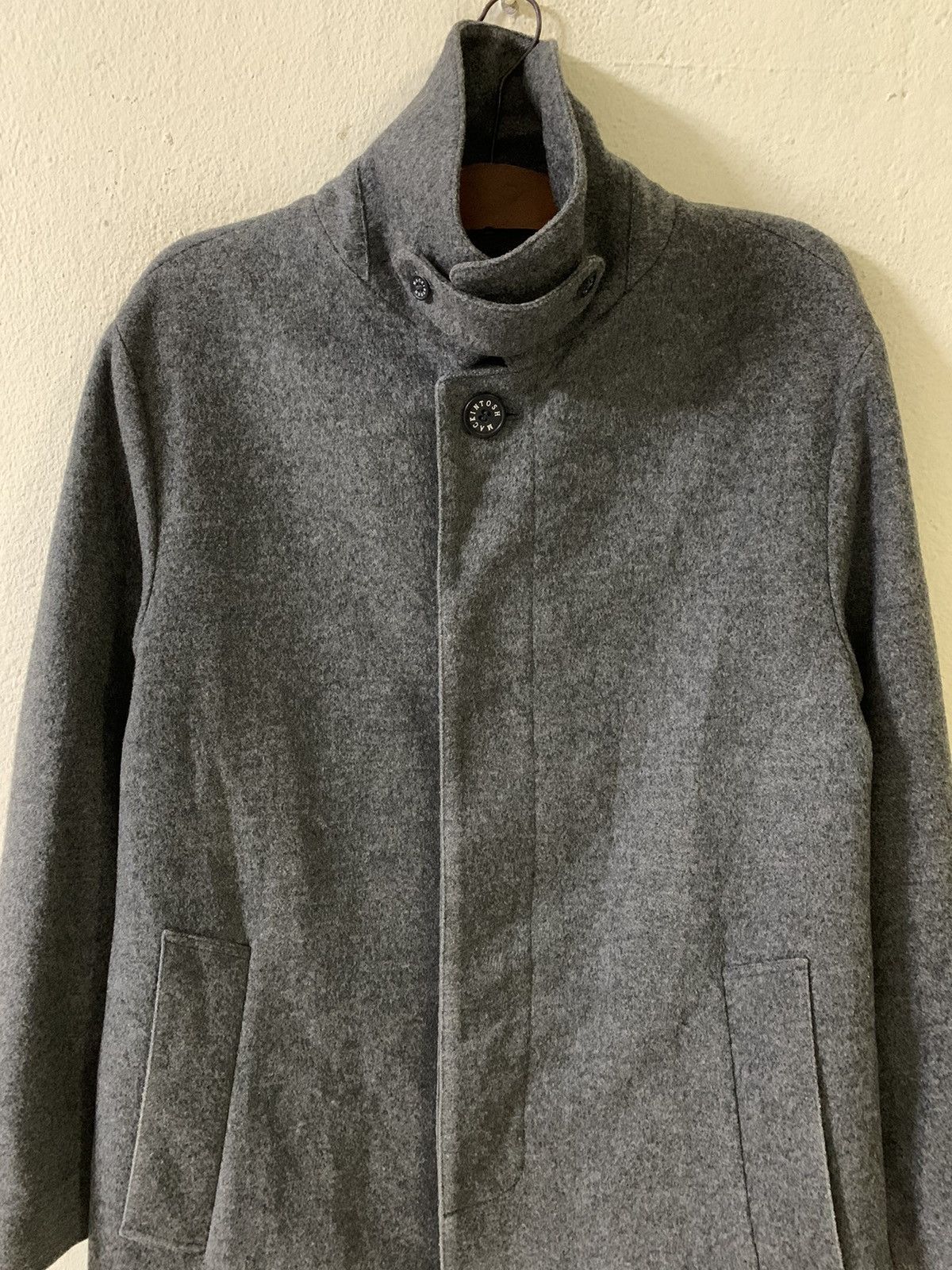 Mackintosh Mackintosh Long Coat Made In Scotland Size US L / EU 52-54 / 3 - 4 Thumbnail