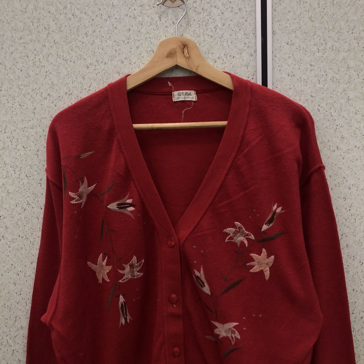 Japanese Brand VINTAGE CARDIGAN NISHIDE EMBROIDERED DESIGN JAPANESE BRAND Size US M / EU 48-50 / 2 - 3 Thumbnail