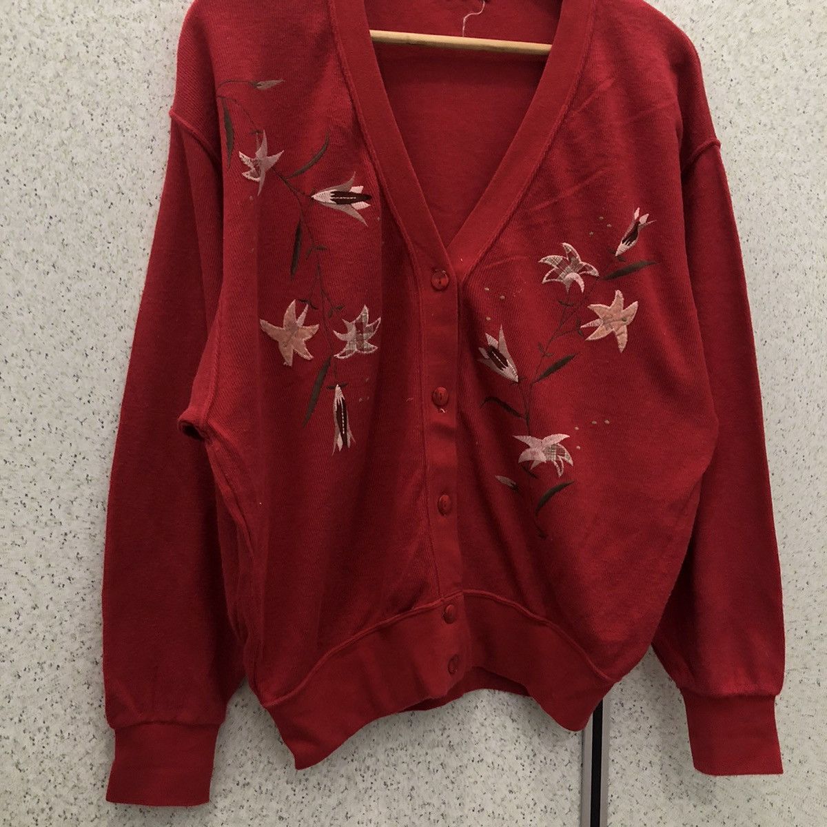 Japanese Brand VINTAGE CARDIGAN NISHIDE EMBROIDERED DESIGN JAPANESE BRAND Size US M / EU 48-50 / 2 - 4 Thumbnail