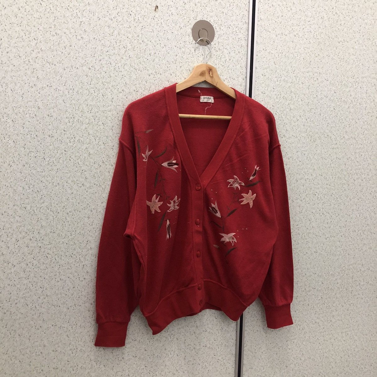 Japanese Brand VINTAGE CARDIGAN NISHIDE EMBROIDERED DESIGN JAPANESE BRAND Size US M / EU 48-50 / 2 - 2 Thumbnail