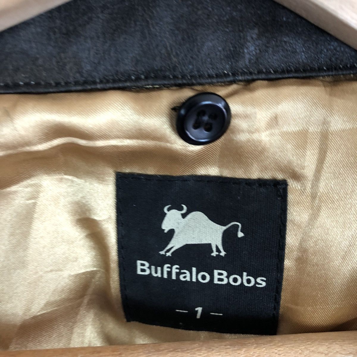 Japanese Brand BONDAGE SOFT LEATHER BIKER PARACHUTE JACKET BUFFALO BOBS Size US S / EU 44-46 / 1 - 10 Thumbnail