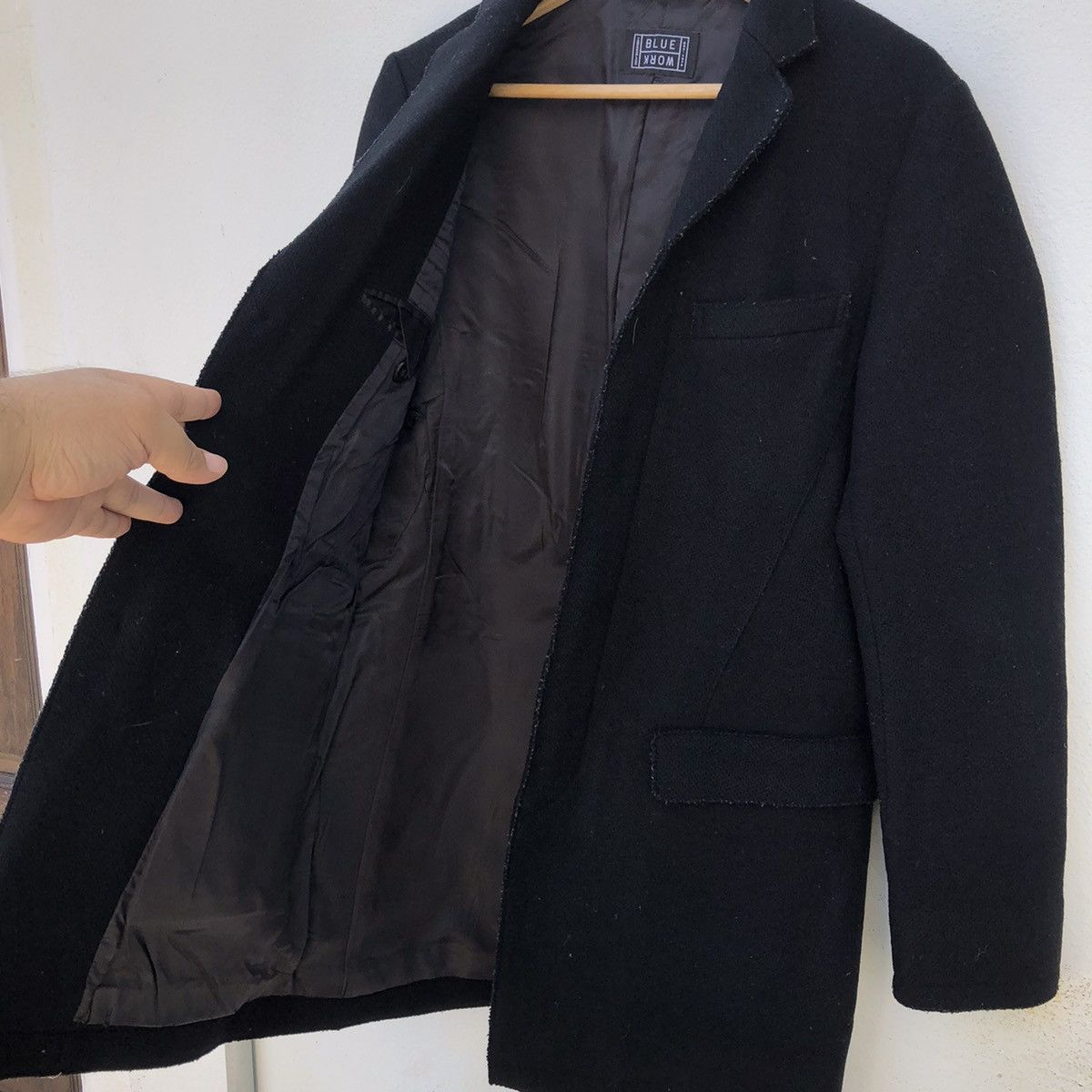 Japanese Brand PATCH WORK DESIGN LONG JACKET BLUE WORK MADE IN JAPAN Size US S / EU 44-46 / 1 - 9 Thumbnail