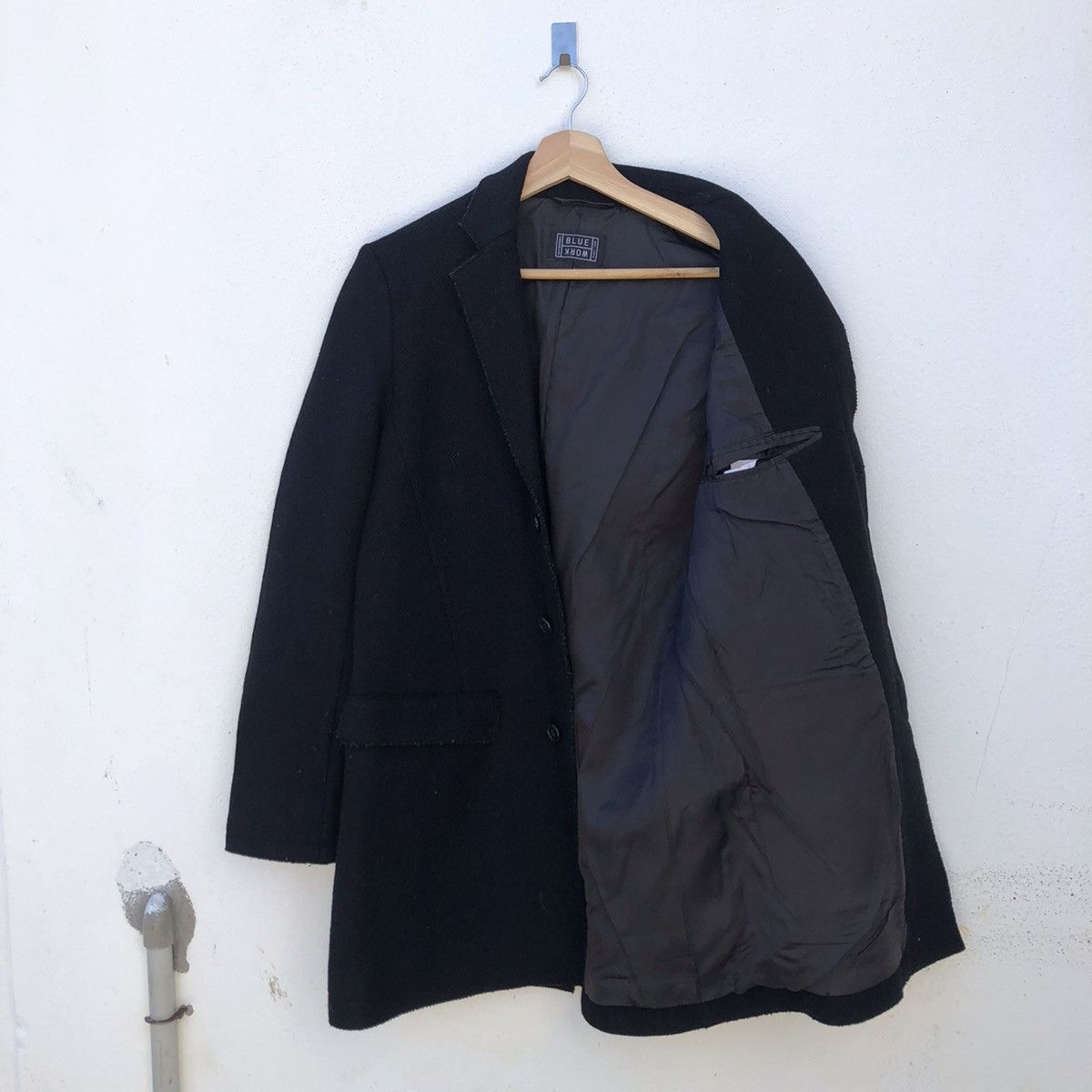 Japanese Brand PATCH WORK DESIGN LONG JACKET BLUE WORK MADE IN JAPAN Size US S / EU 44-46 / 1 - 7 Thumbnail