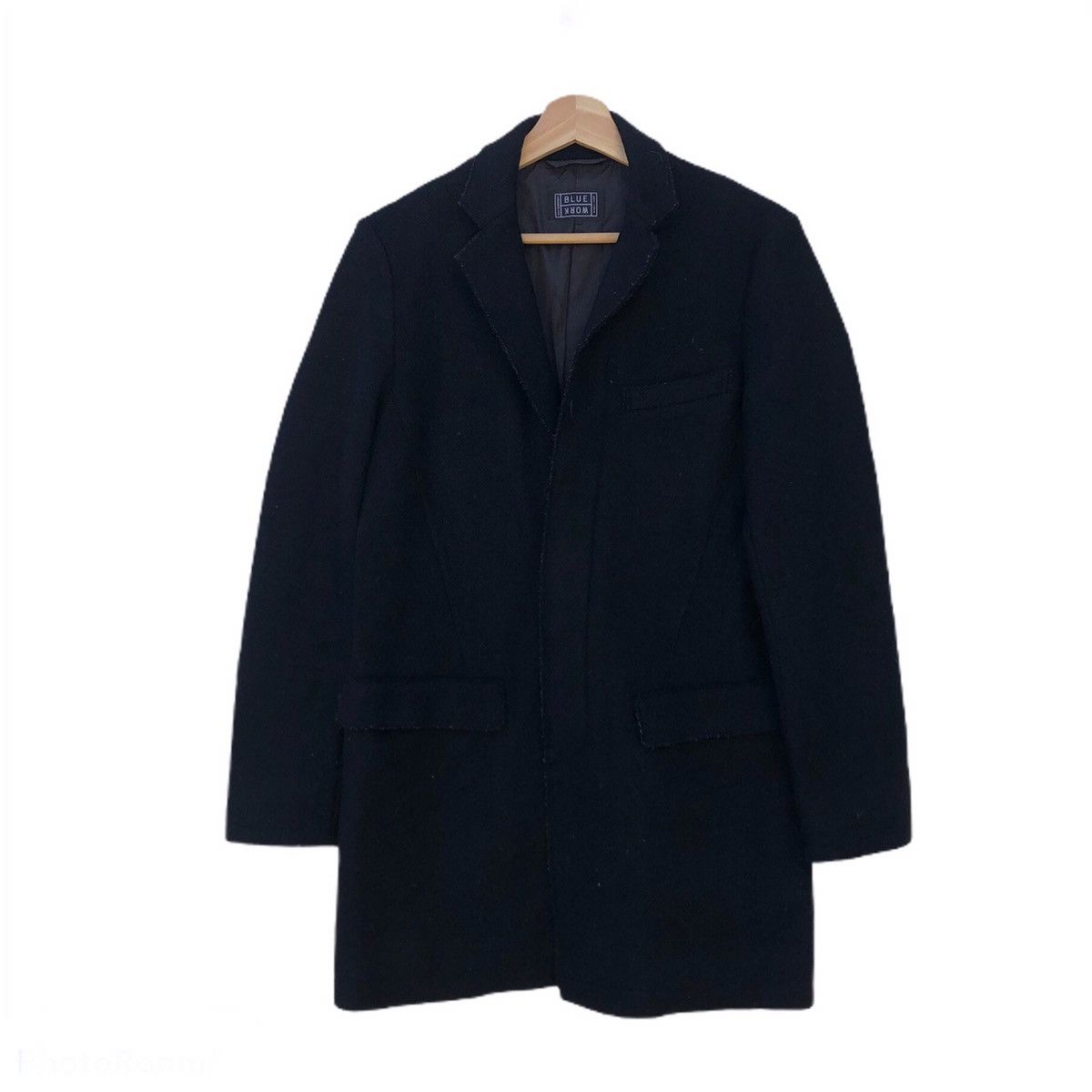 Japanese Brand PATCH WORK DESIGN LONG JACKET BLUE WORK MADE IN JAPAN Size US S / EU 44-46 / 1 - 1 Thumbnail