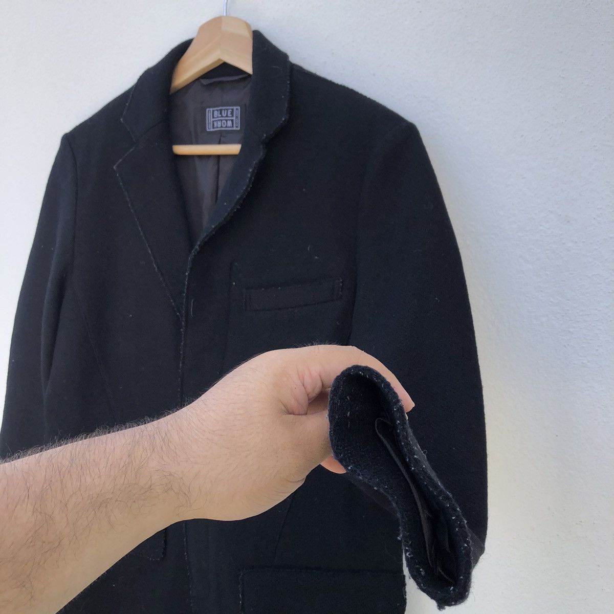 Japanese Brand PATCH WORK DESIGN LONG JACKET BLUE WORK MADE IN JAPAN Size US S / EU 44-46 / 1 - 5 Thumbnail