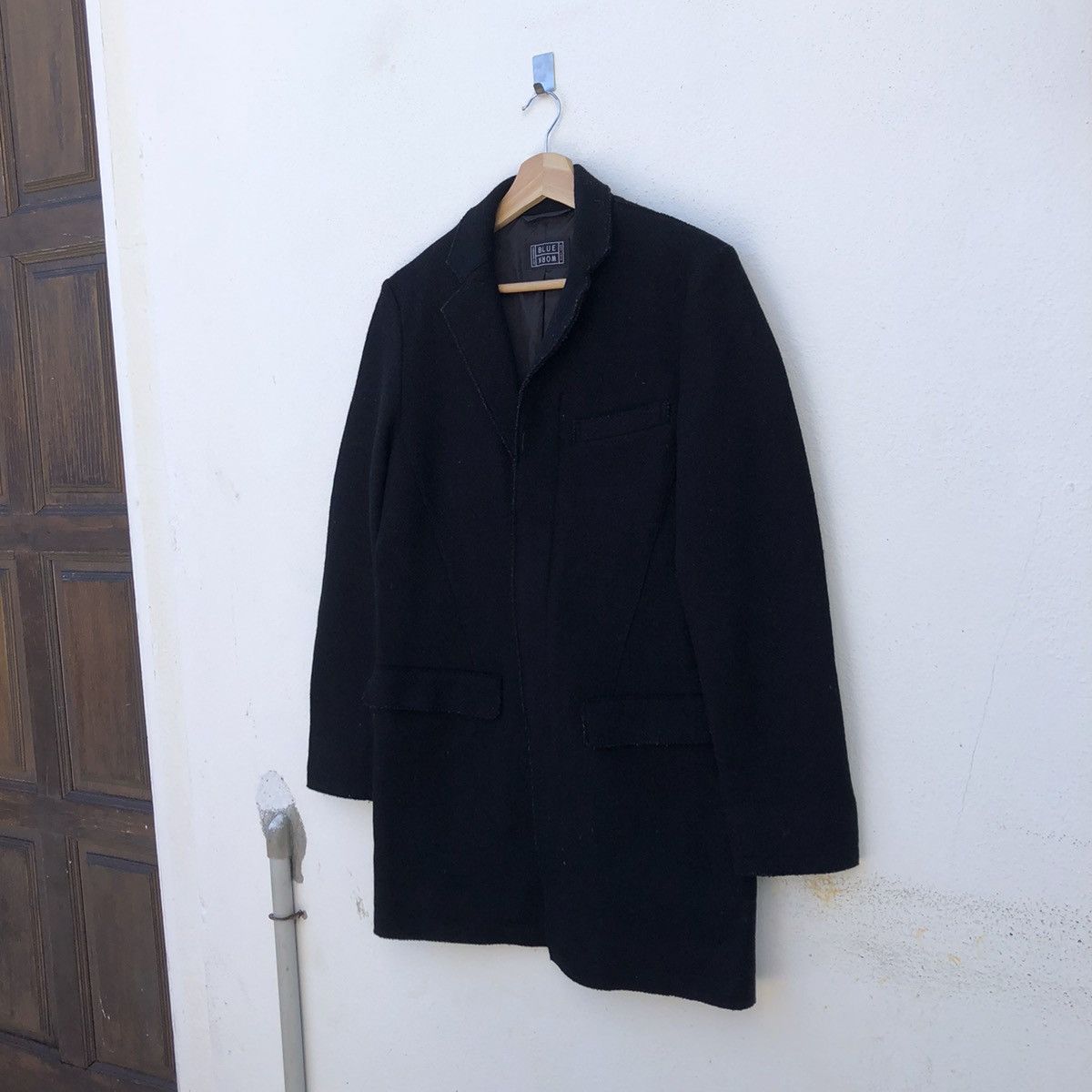 Japanese Brand PATCH WORK DESIGN LONG JACKET BLUE WORK MADE IN JAPAN Size US S / EU 44-46 / 1 - 2 Thumbnail