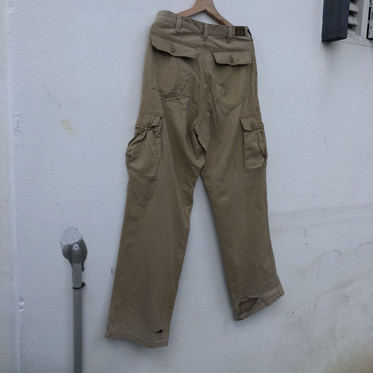 Schott × Vintage VINTAGE SCHOTT MULTI POCKET CARGO PANTS Size US 30 / EU 46 - 10 Thumbnail