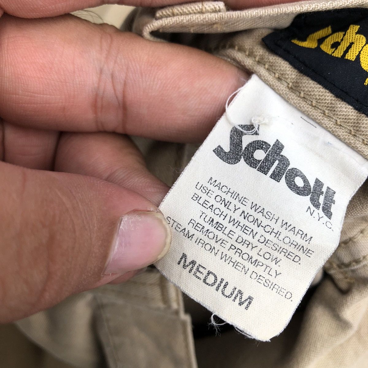 Schott × Vintage VINTAGE SCHOTT MULTI POCKET CARGO PANTS Size US 30 / EU 46 - 15 Thumbnail
