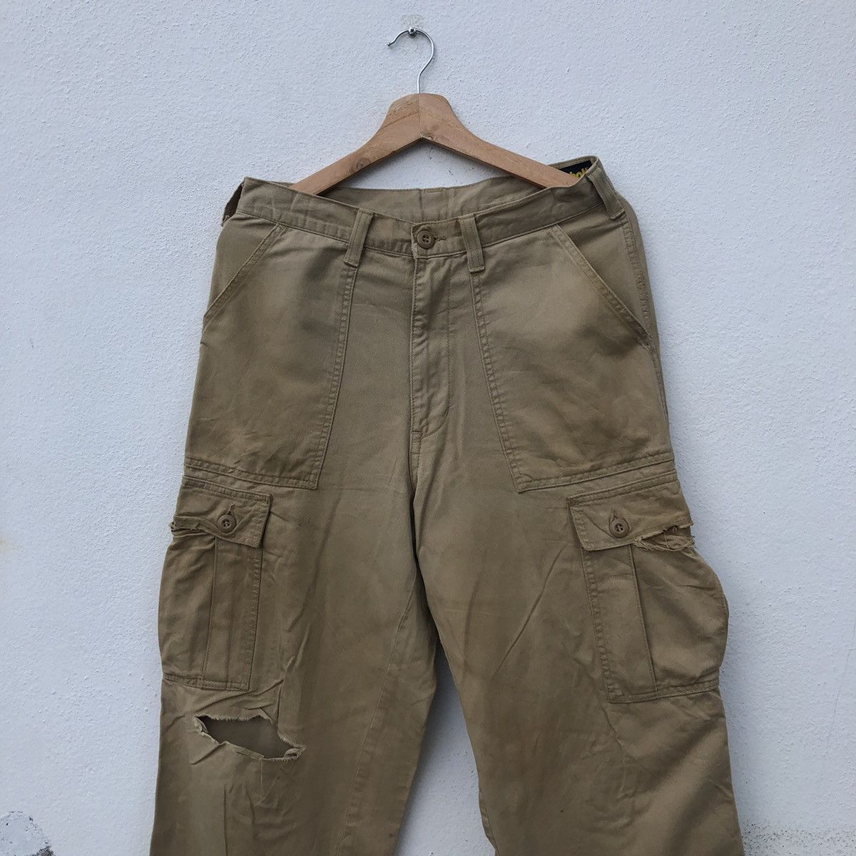 Schott × Vintage VINTAGE SCHOTT MULTI POCKET CARGO PANTS Size US 30 / EU 46 - 3 Thumbnail