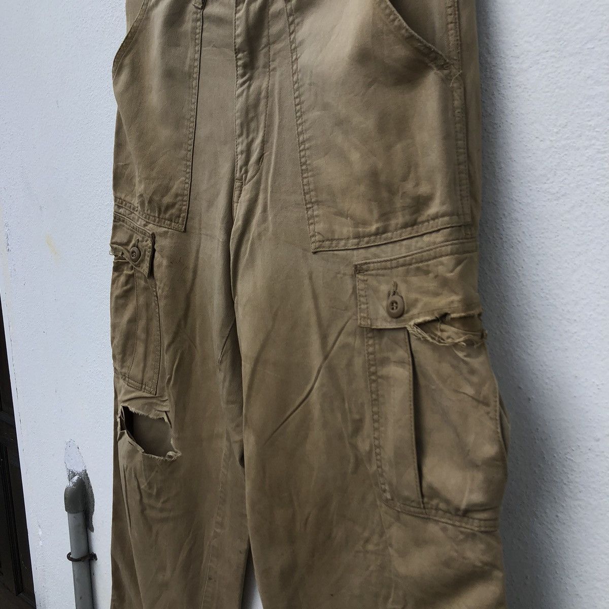 Schott × Vintage VINTAGE SCHOTT MULTI POCKET CARGO PANTS Size US 30 / EU 46 - 6 Thumbnail