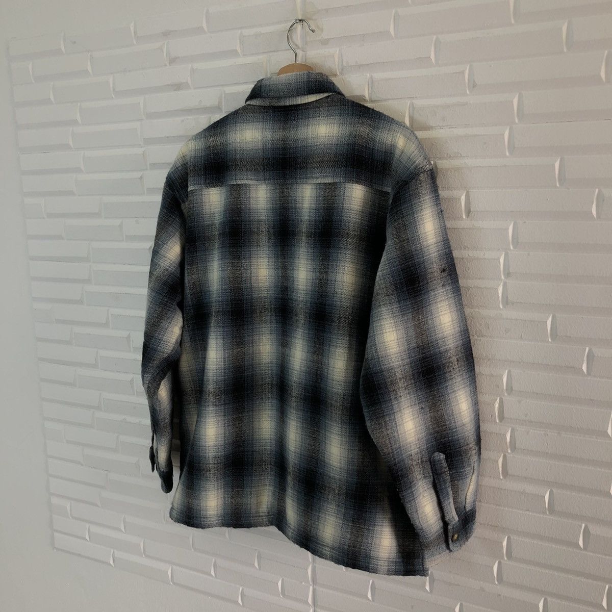 Flannel VINTAGE COLLINS JAPAN FLANNEL JACKET TARTAN DESIGN Size US L / EU 52-54 / 3 - 9 Thumbnail