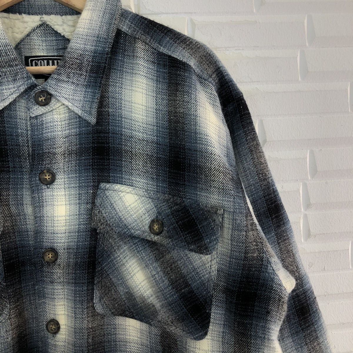 Flannel VINTAGE COLLINS JAPAN FLANNEL JACKET TARTAN DESIGN Size US L / EU 52-54 / 3 - 5 Thumbnail