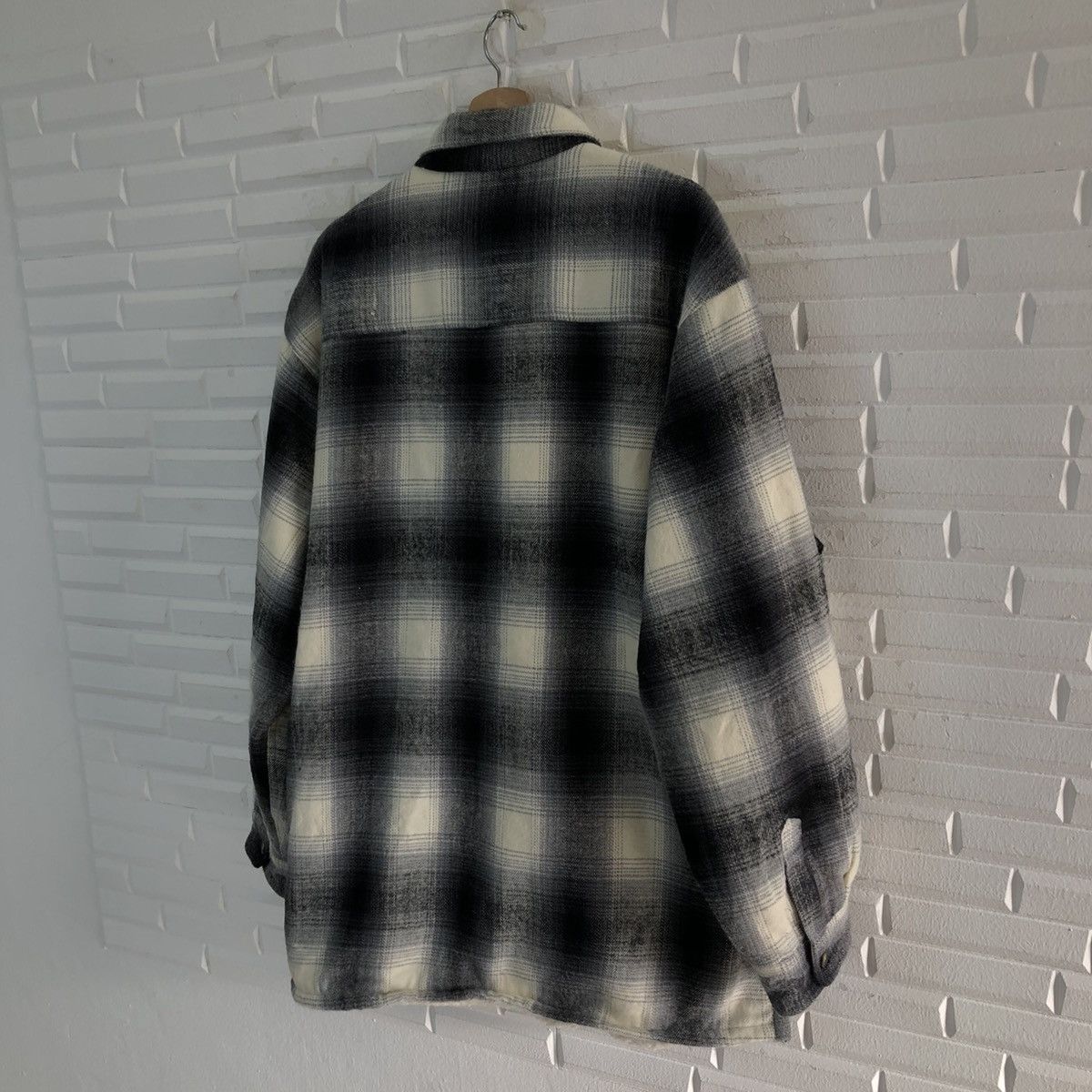 Flannel VINTAGE FLANNEL JACKET BAYLEAF ATHLETE'S DEPT TARTAN DESIGN Size US XXL / EU 58 / 5 - 7 Thumbnail
