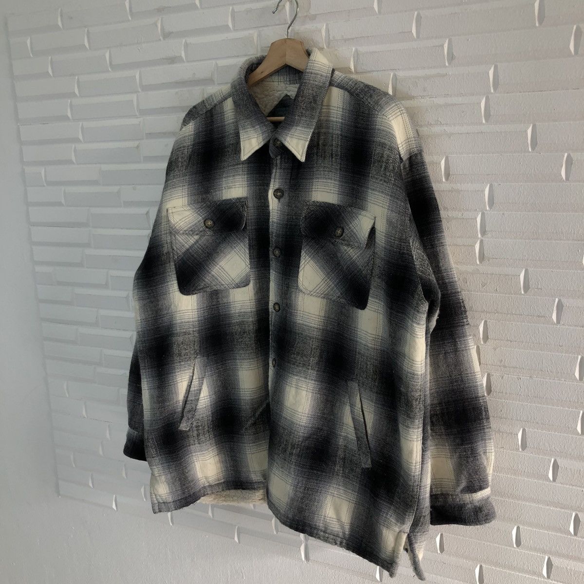 Flannel VINTAGE FLANNEL JACKET BAYLEAF ATHLETE'S DEPT TARTAN DESIGN Size US XXL / EU 58 / 5 - 2 Thumbnail