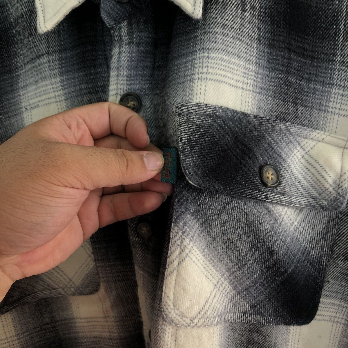 Flannel VINTAGE FLANNEL JACKET BAYLEAF ATHLETE'S DEPT TARTAN DESIGN Size US XXL / EU 58 / 5 - 4 Thumbnail