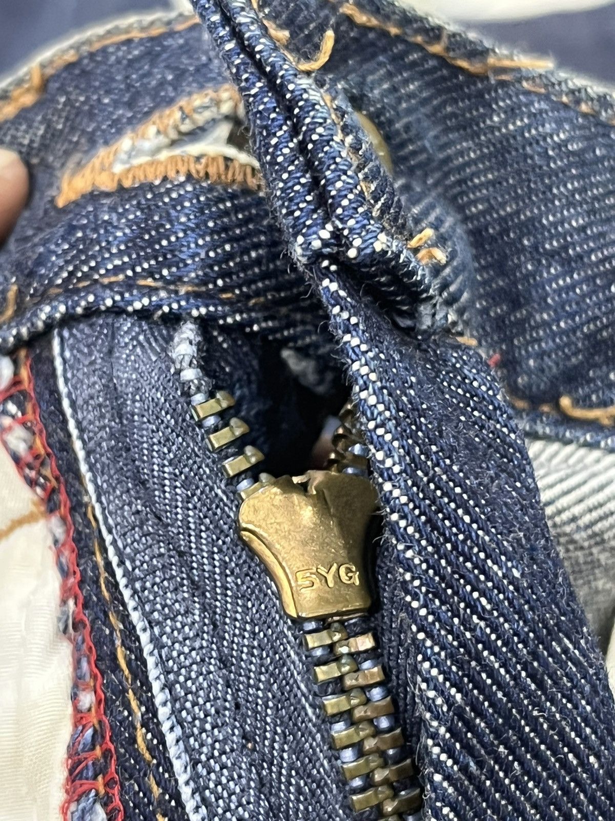 Japanese Brand (A123). SUPER LOVERS ROCK JAPANESE HYPEBEAST DENIM Size US 28 / EU 44 - 13 Thumbnail