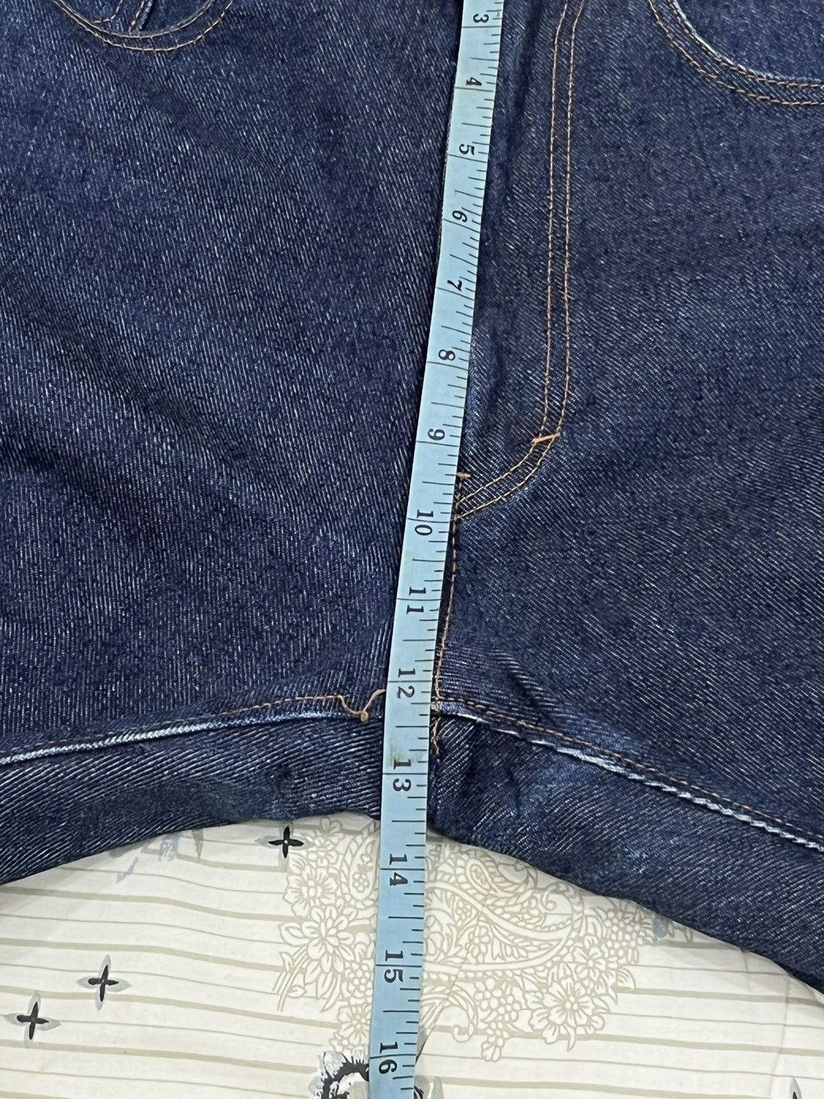 Japanese Brand (A123). SUPER LOVERS ROCK JAPANESE HYPEBEAST DENIM Size US 28 / EU 44 - 15 Thumbnail